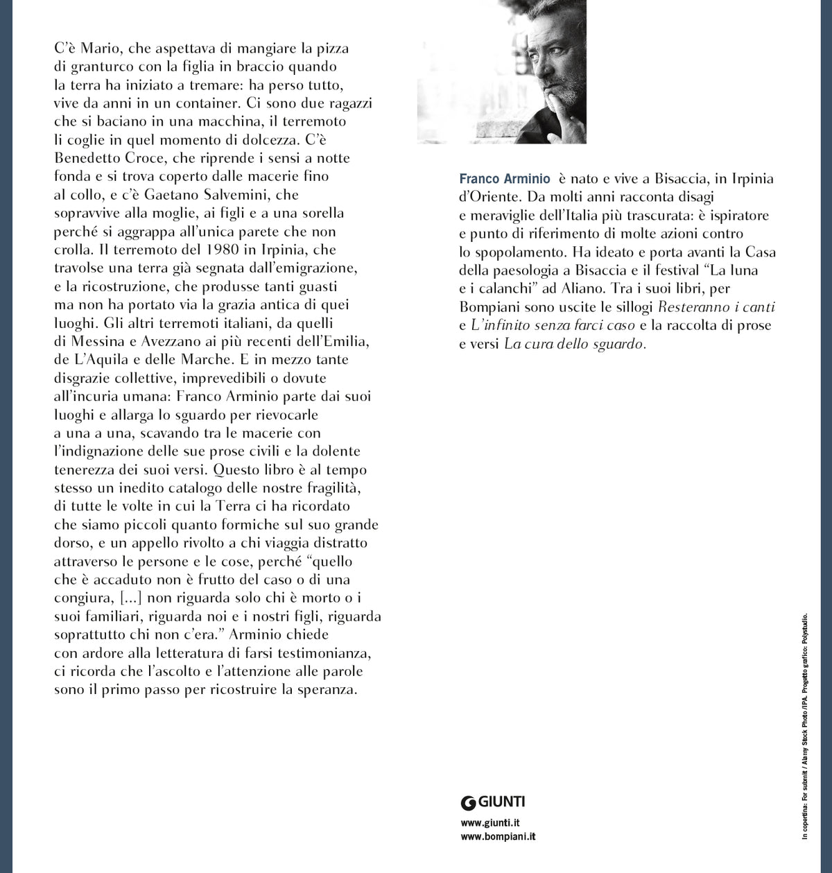 Lettera a chi non c'era::Parole dalle terre mosse
