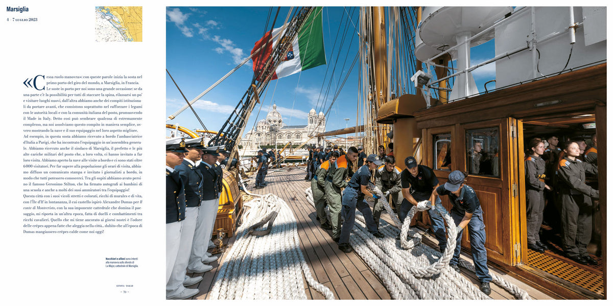 Nave Vespucci - viaggio intorno al mondo