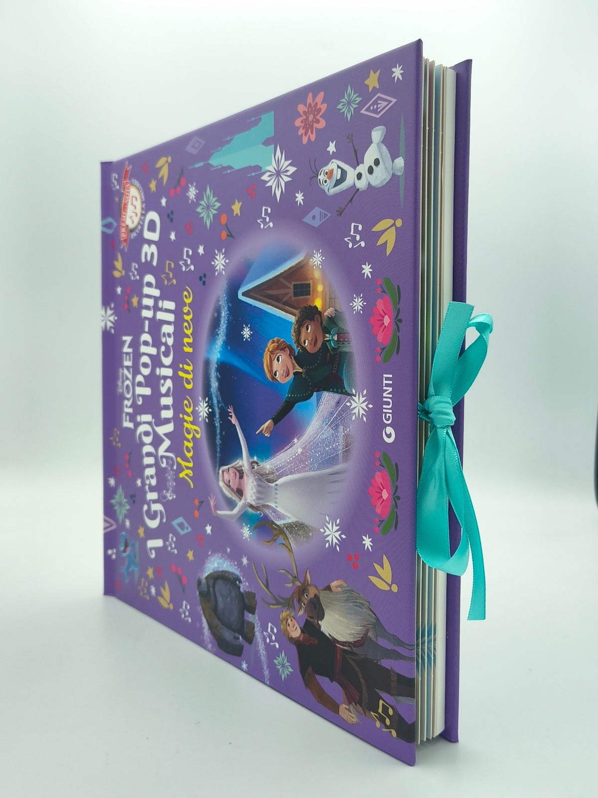 Frozen Magie di neve. I Grandi Pop-up 3d musicali::Premi la nota. Ascolta la melodia