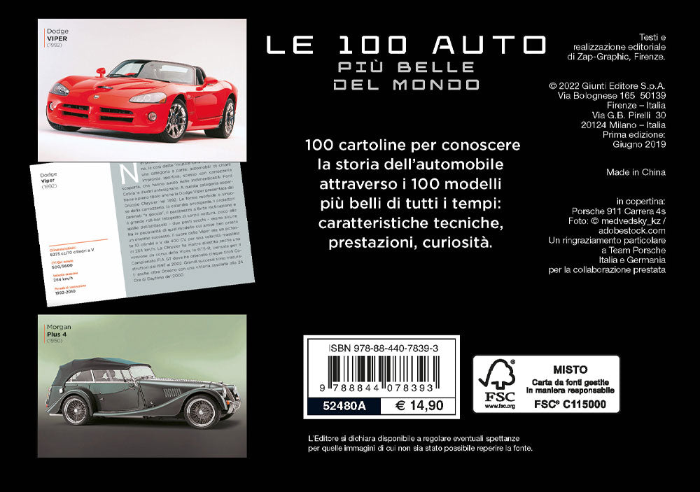Le 100 auto più belle del mondo