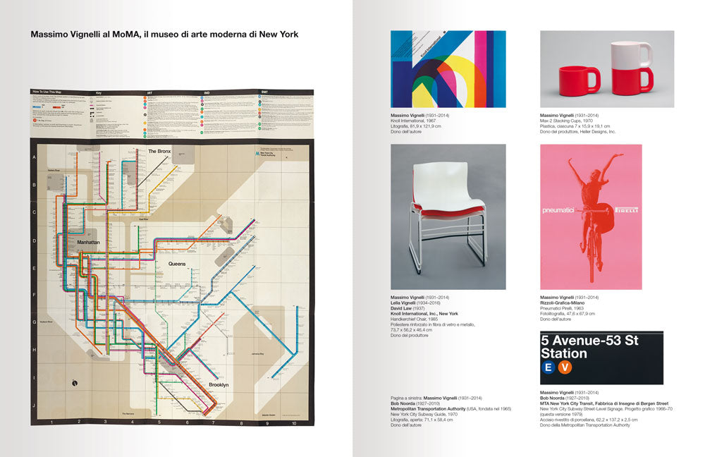 La grande mappa della metropolitana di New York
