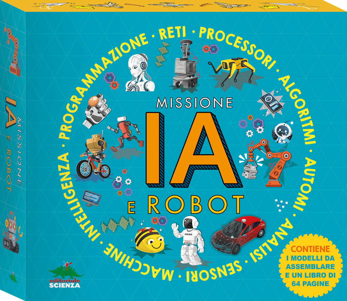 Missione IA e robot::Con cinque modellini da costruire!