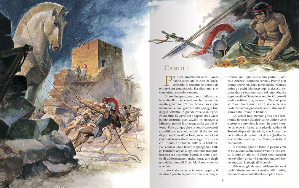 Eneide::Le avventure di Enea