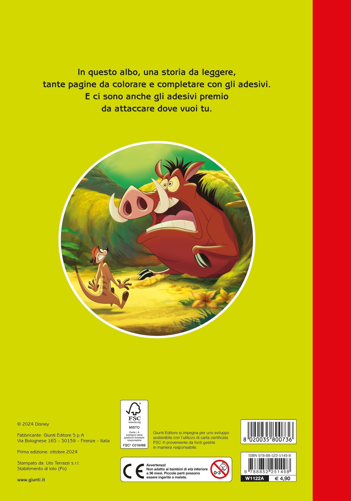 Staccattacca&Colora Il Re Leone