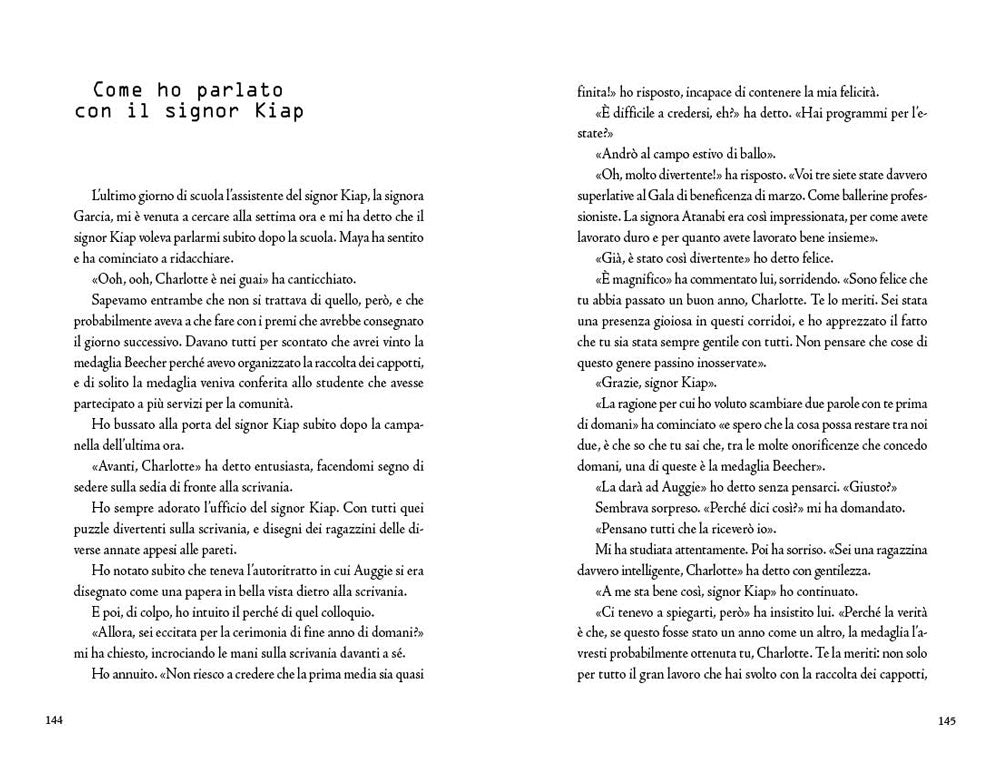 Il libro di Charlotte. A Wonder Story