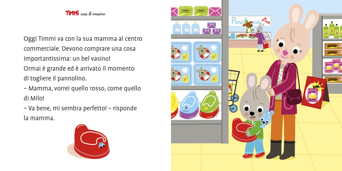 Timmi usa il vasino