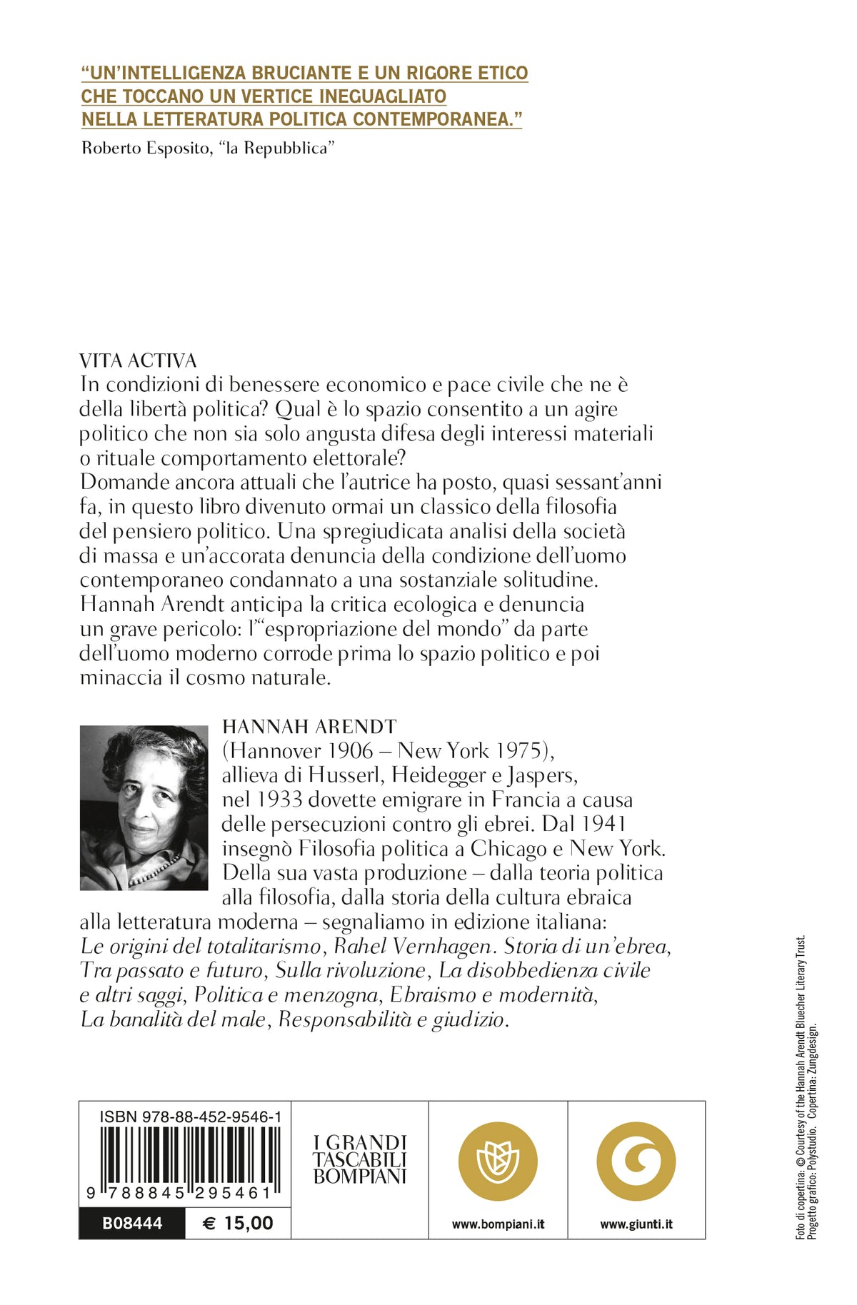 Vita activa::La condizione umana