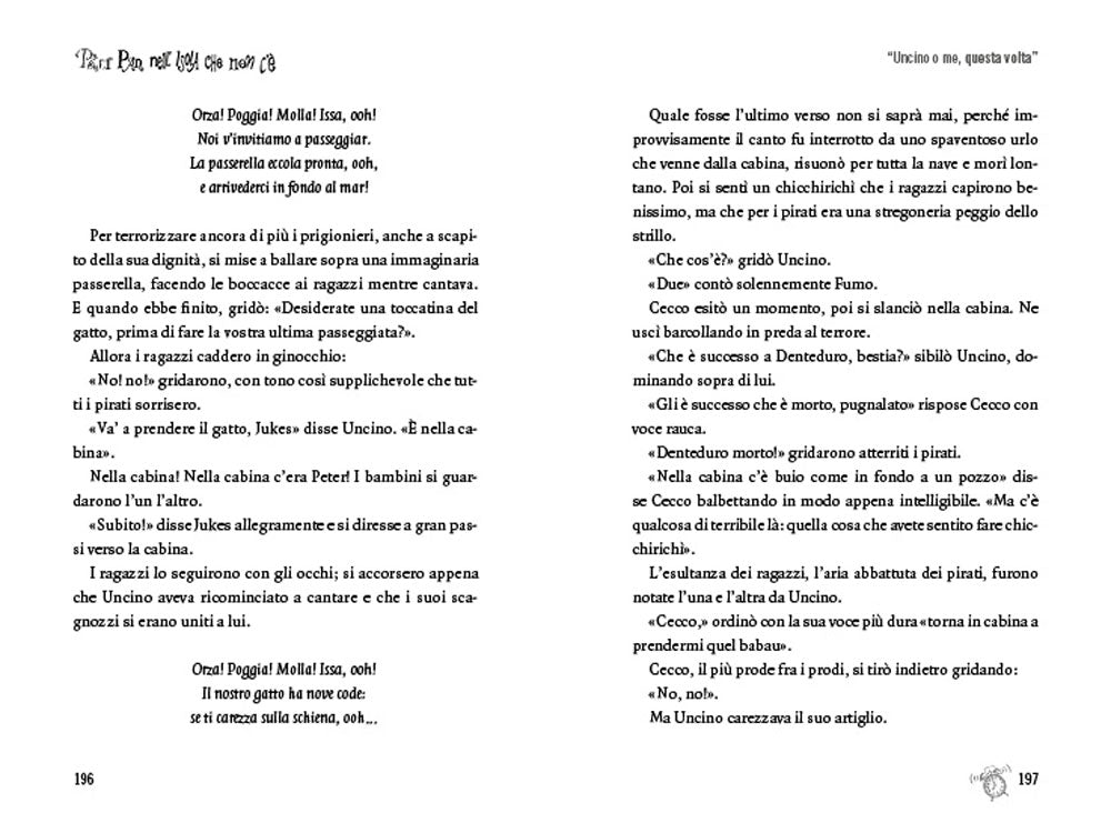 Peter Pan nell'Isola che non c'è::Tradotto da Elda Bossi