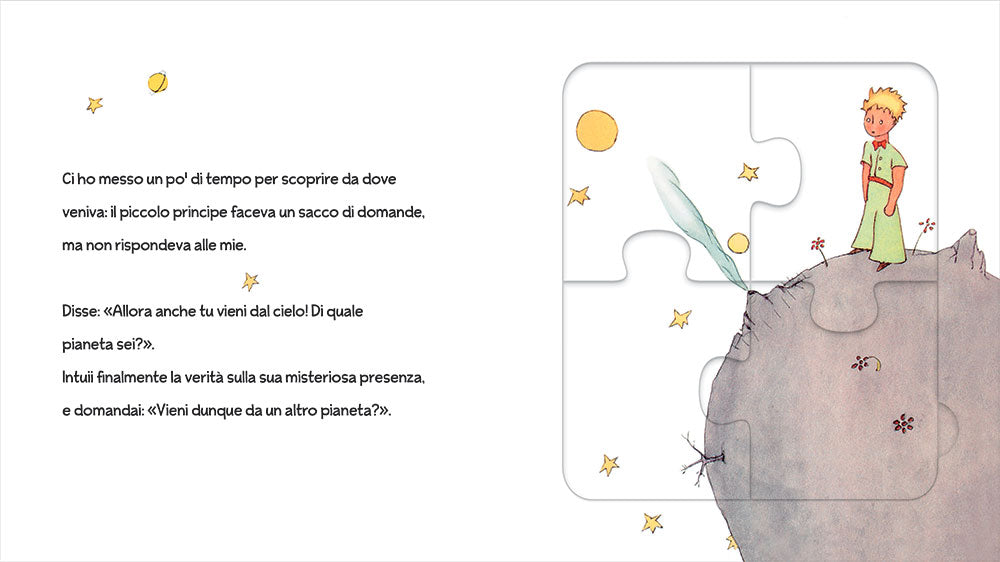 Il Piccolo Principe. Libro Puzzle