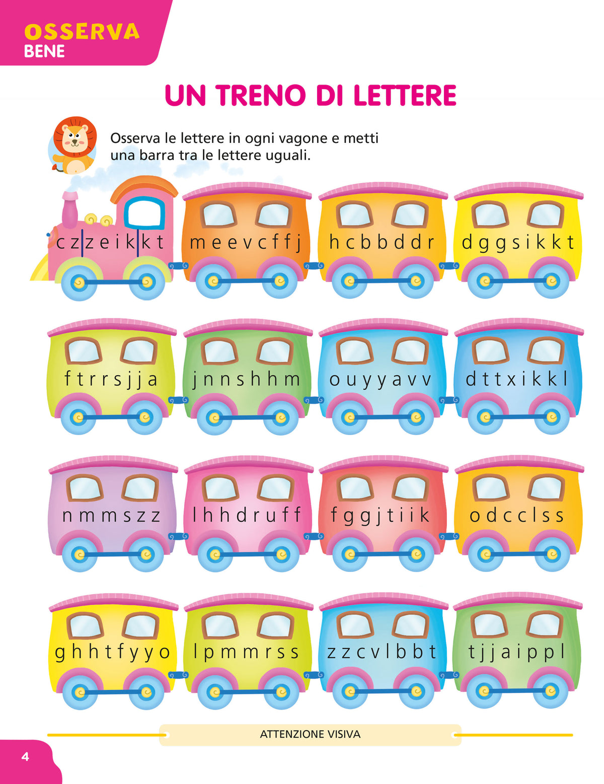 Mi esercito con lettere e numeri 7+::Attività e giochi