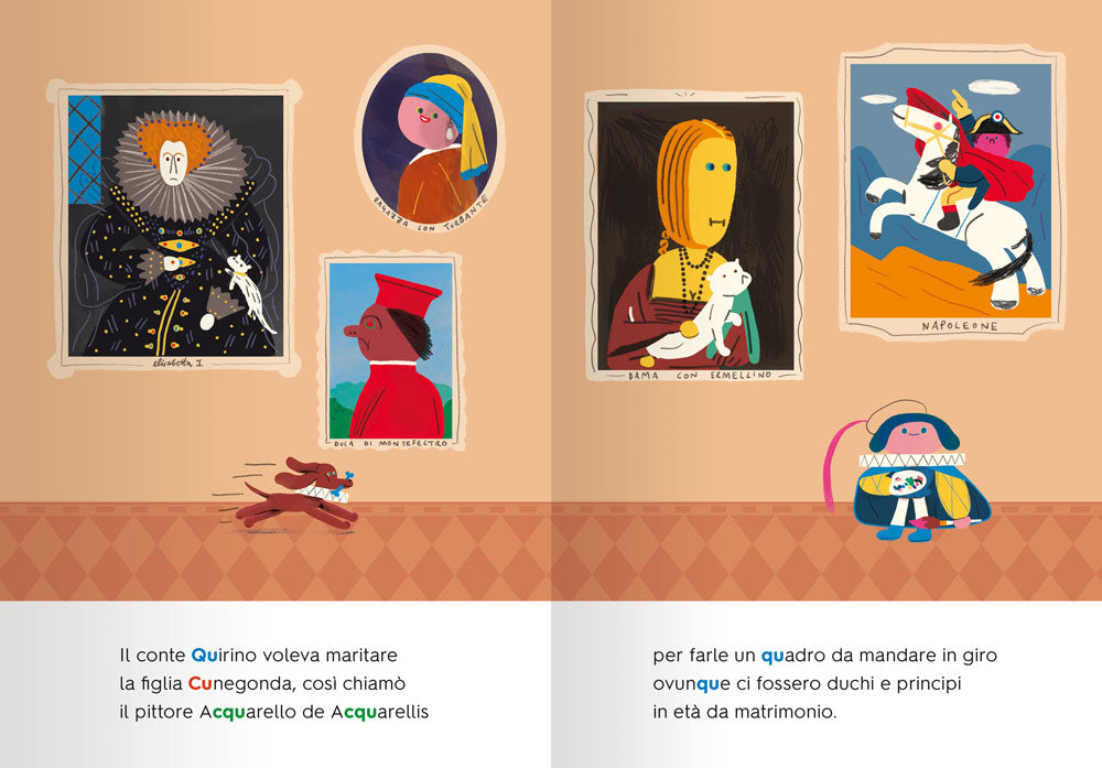 Un Quadro ad Acquerello per Cunegonda