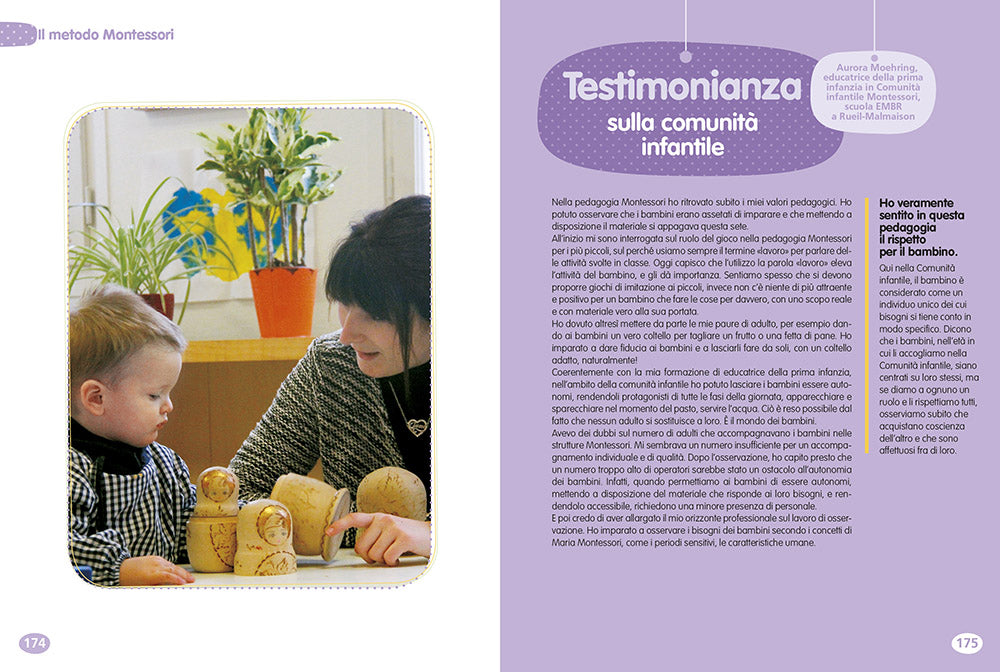 Il metodo Montessori per crescere tuo figlio da 0 a 3 anni::e aiutarlo a essere se stesso