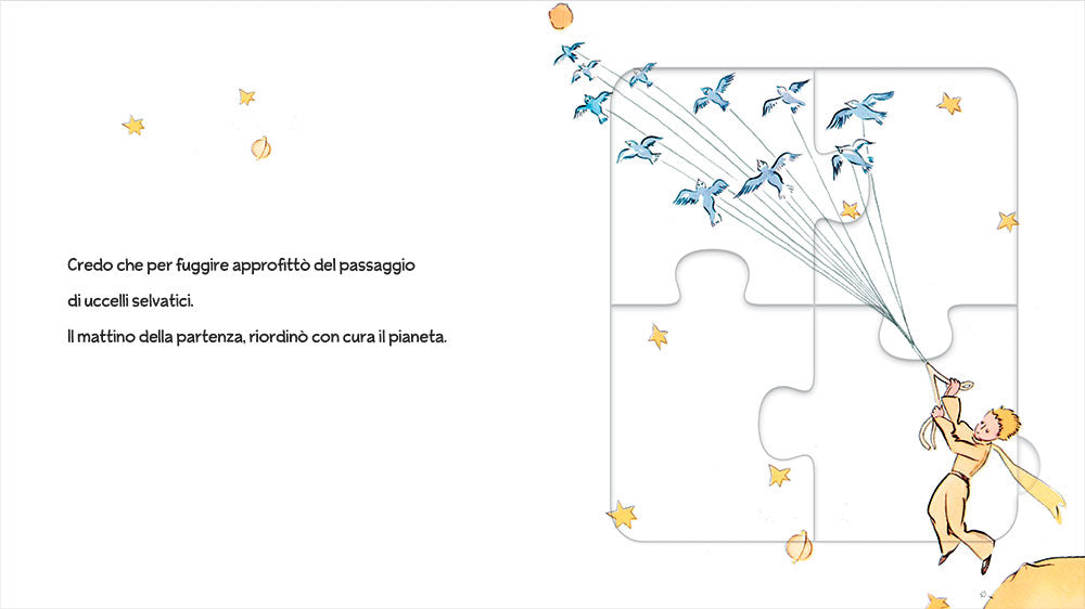 Il Piccolo Principe. Libro Puzzle