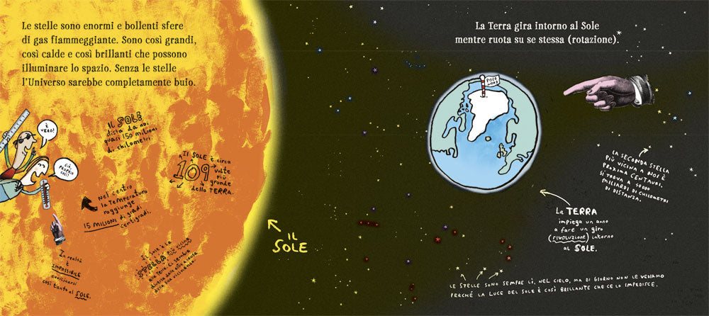 Grande storia delle stelle::Scopri stelle, galassie, pianeti, buchi neri e tanto altro...
