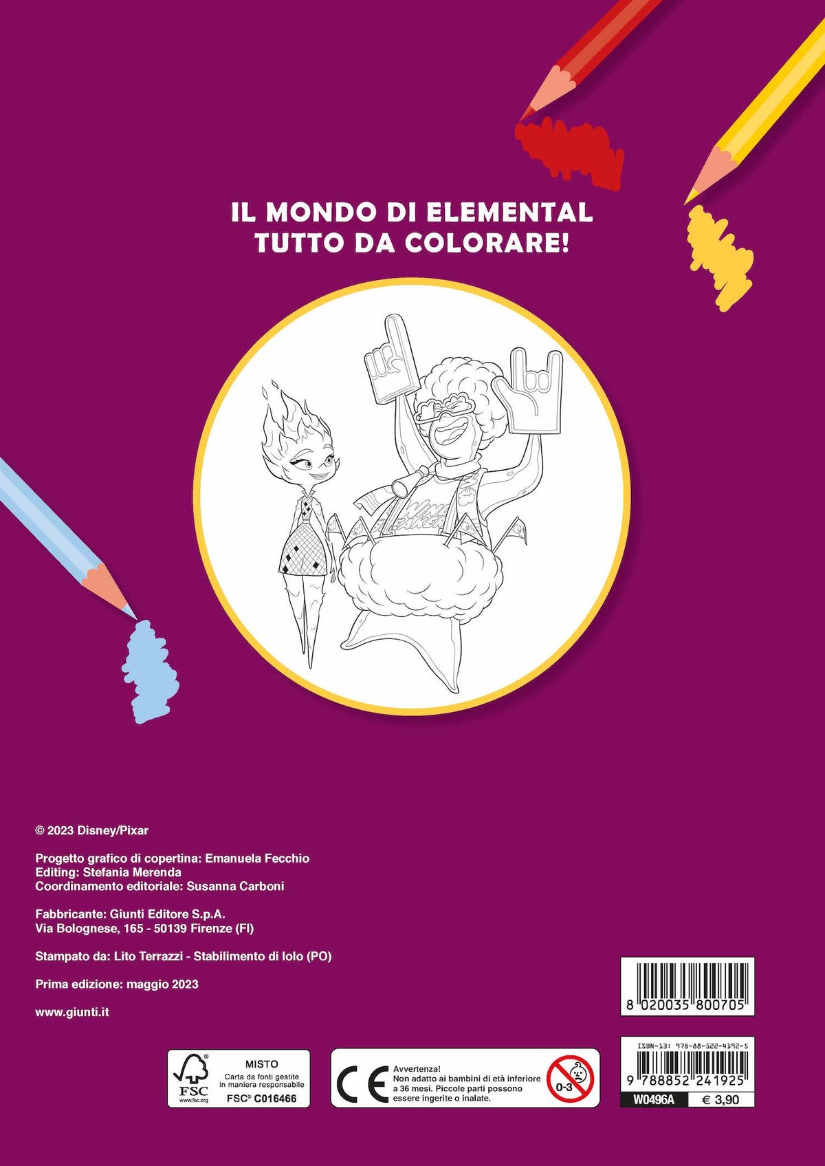 Elemental Primo album da colorare::Scopri il tuo splendore
