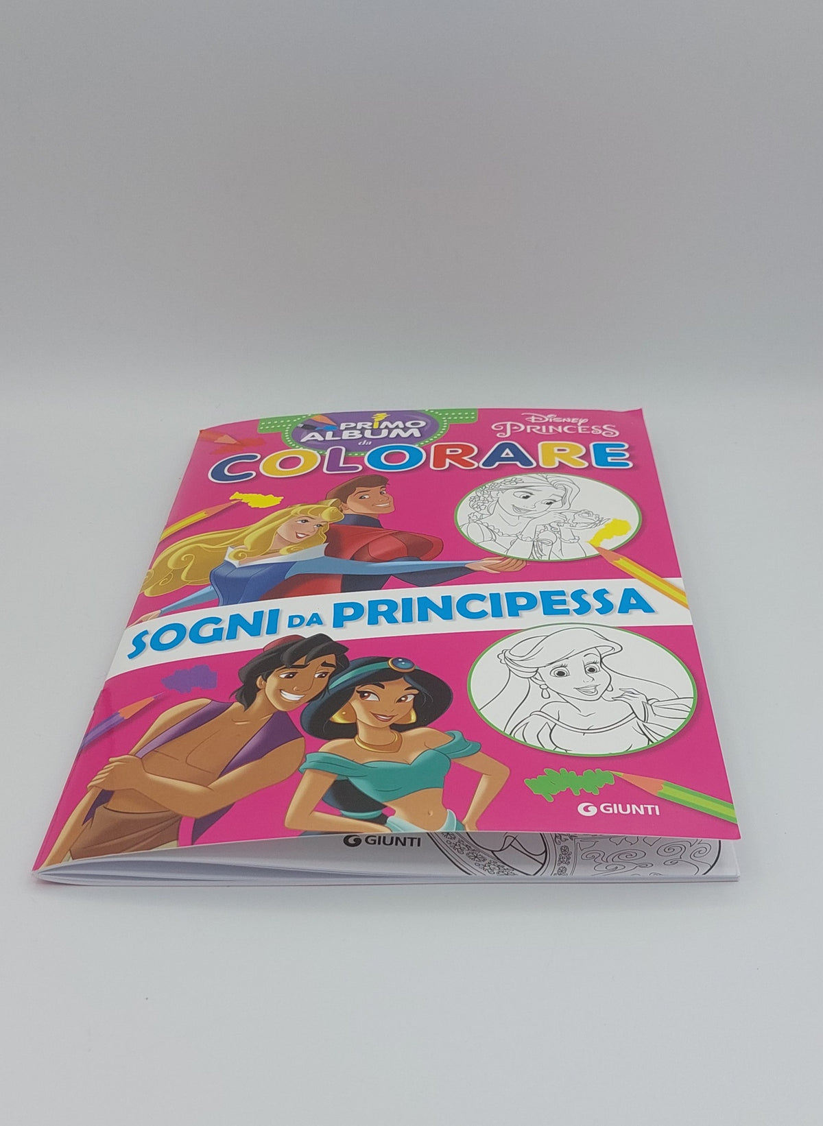 Primo album da colorare Disney Princess::Sogni da Principessa