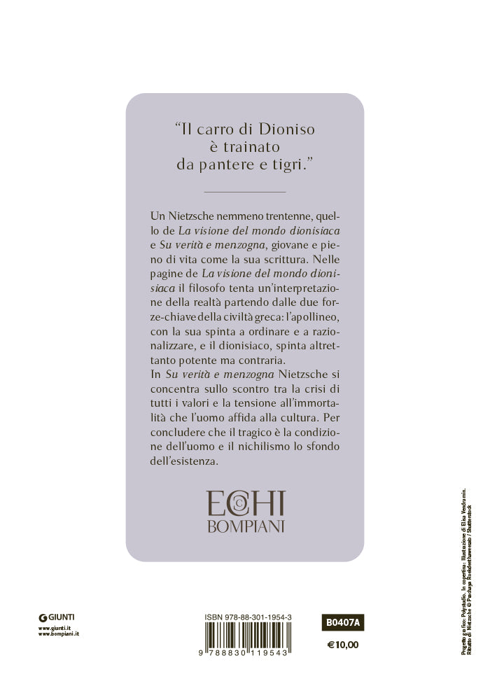 Tutto sarà allora Dioniso