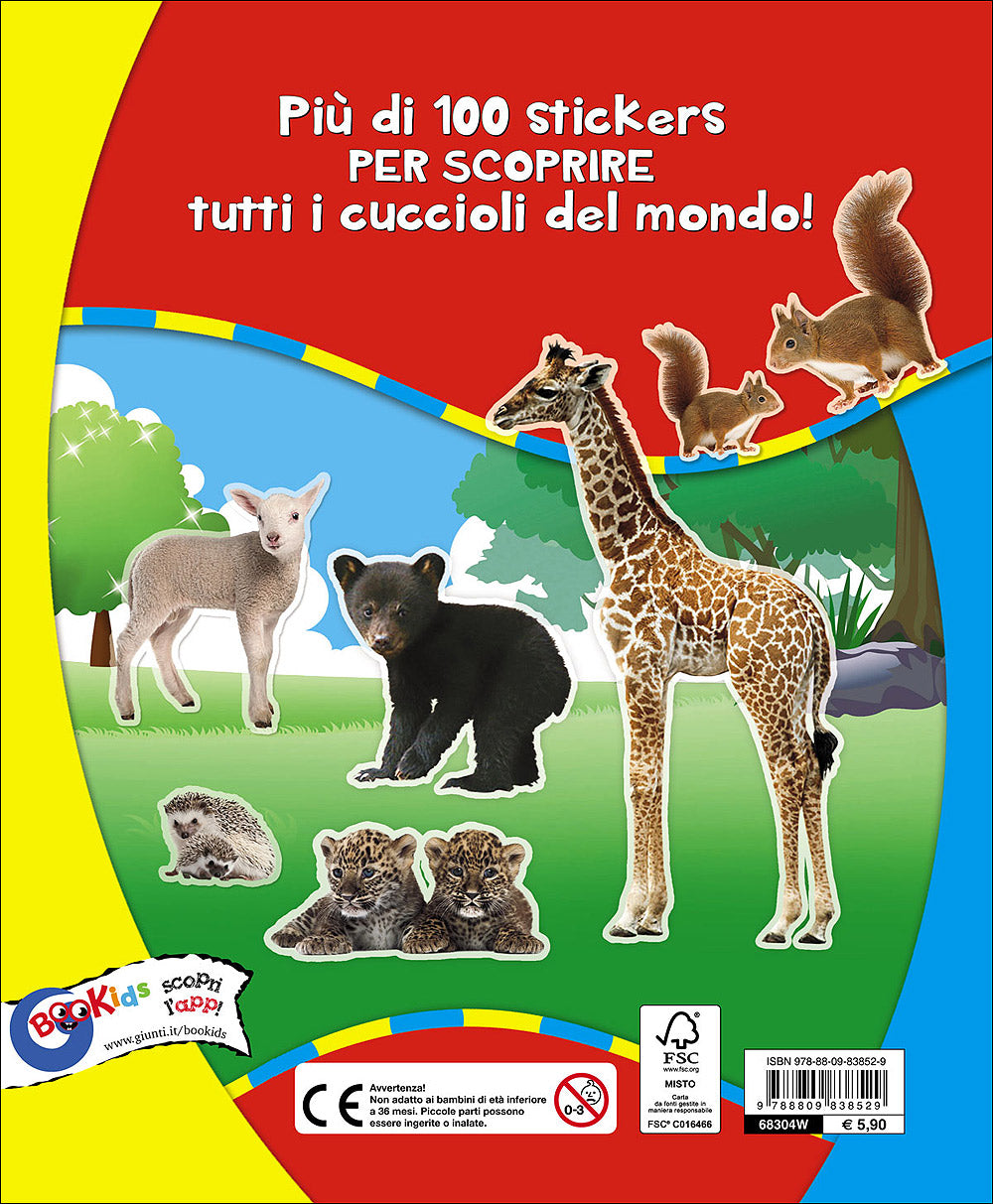 Super stickers. I Cuccioli::Con oltre 100 stickers