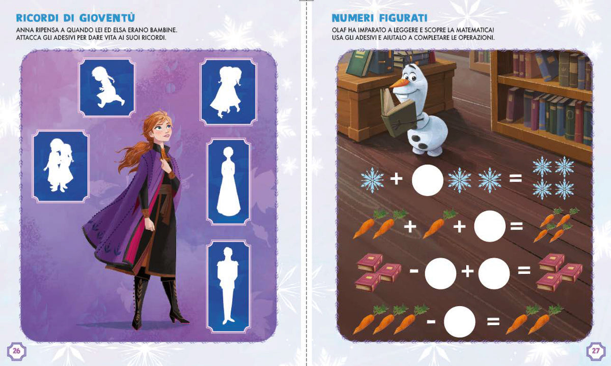Frozen Super Staccattacca Disney::Gioca, attacca, impara! Con più di 230 adesivi