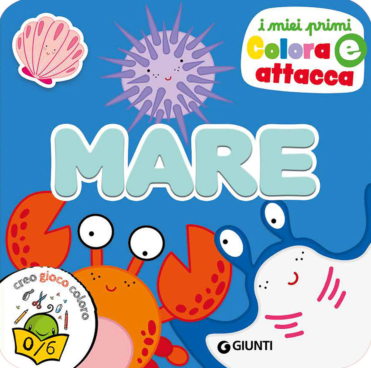 I miei primi colora e attacca. Mare