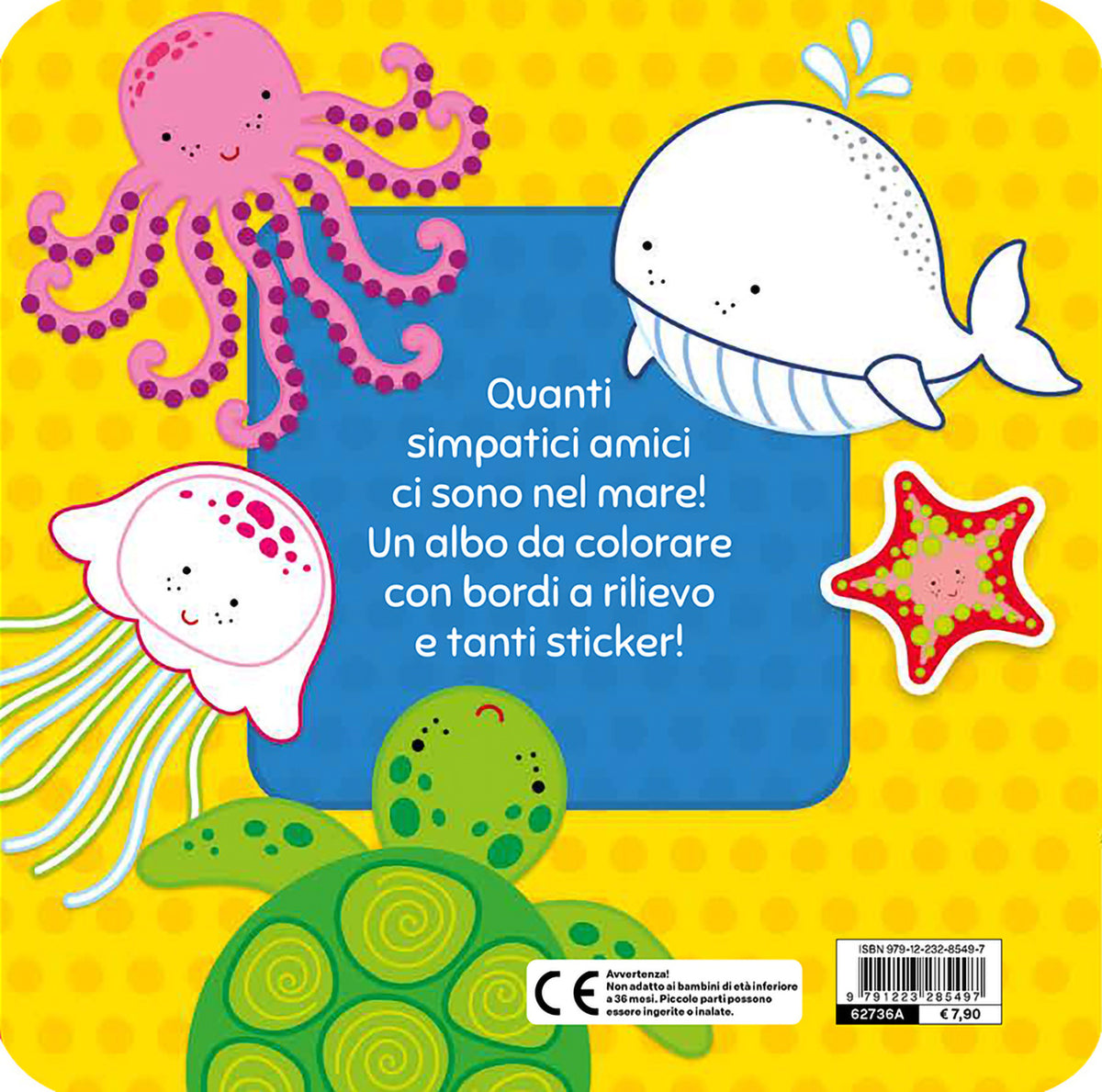 I miei primi colora e attacca. Mare