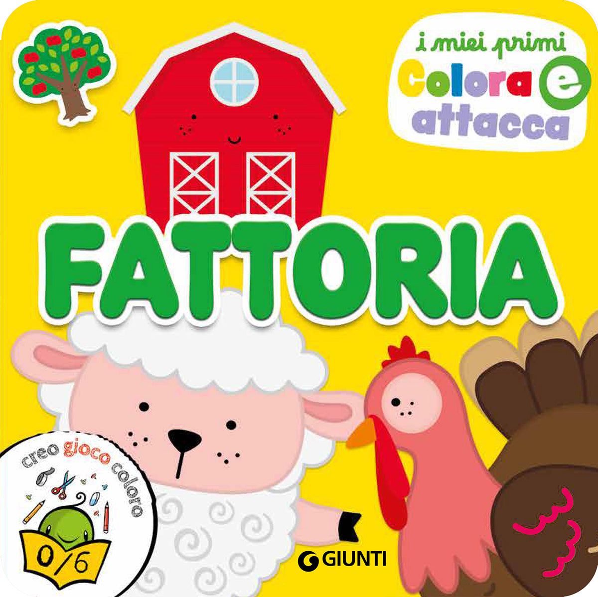 I miei primi colora e attacca. Fattoria