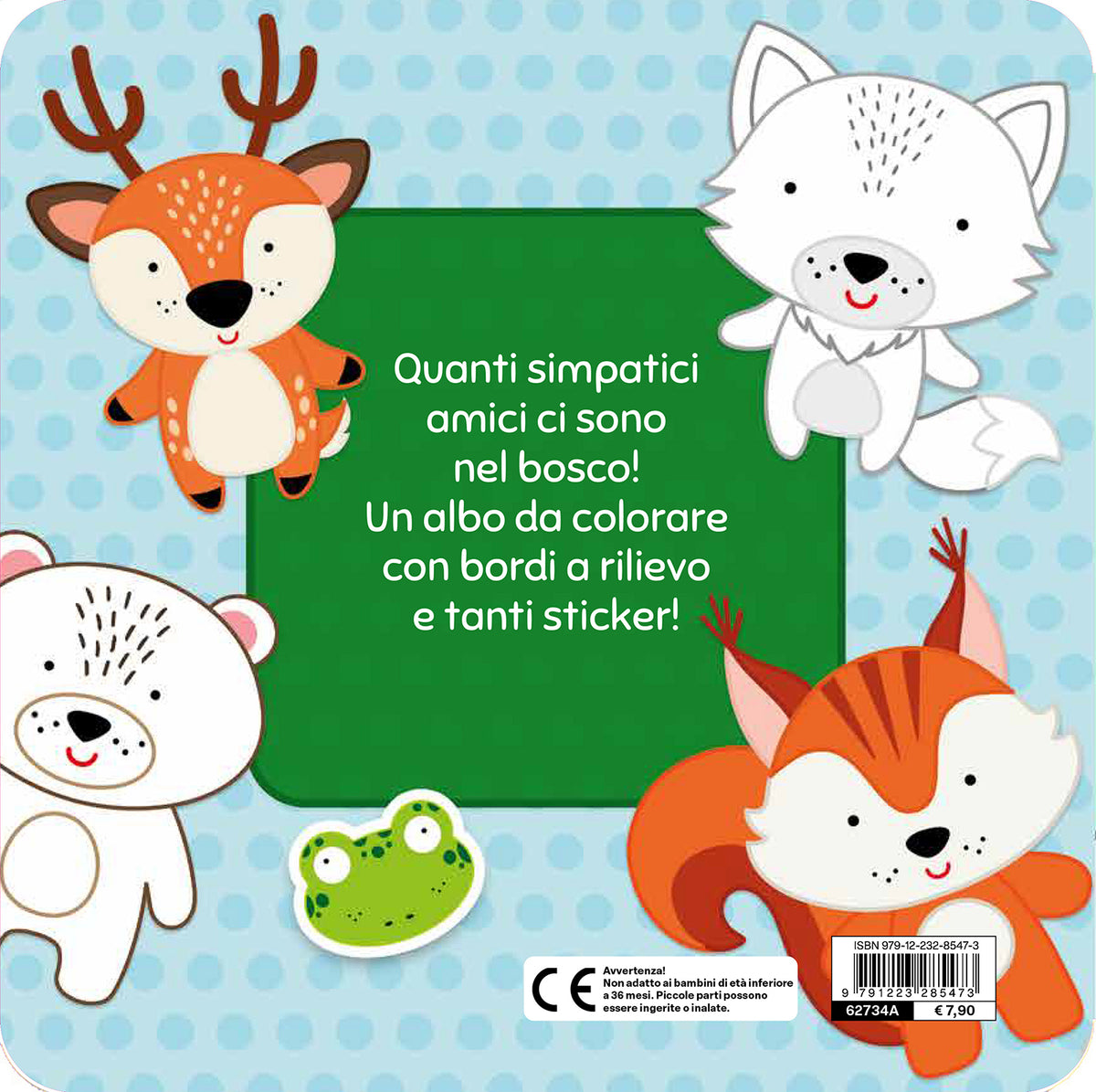 I miei primi colora e attacca. Bosco