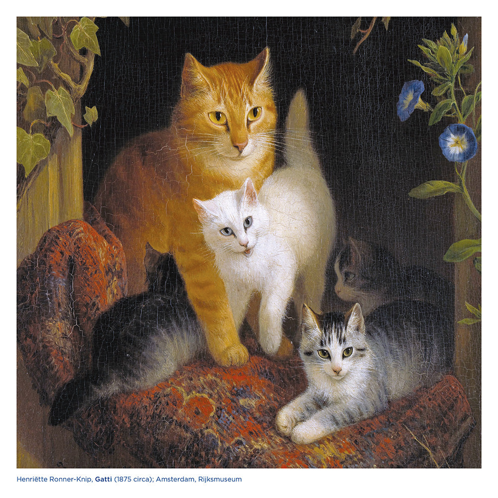 100 gatti nell'arte
