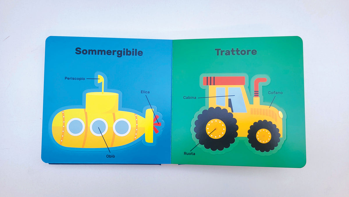 Veicoli::I miei primi 50 veicoli tattili