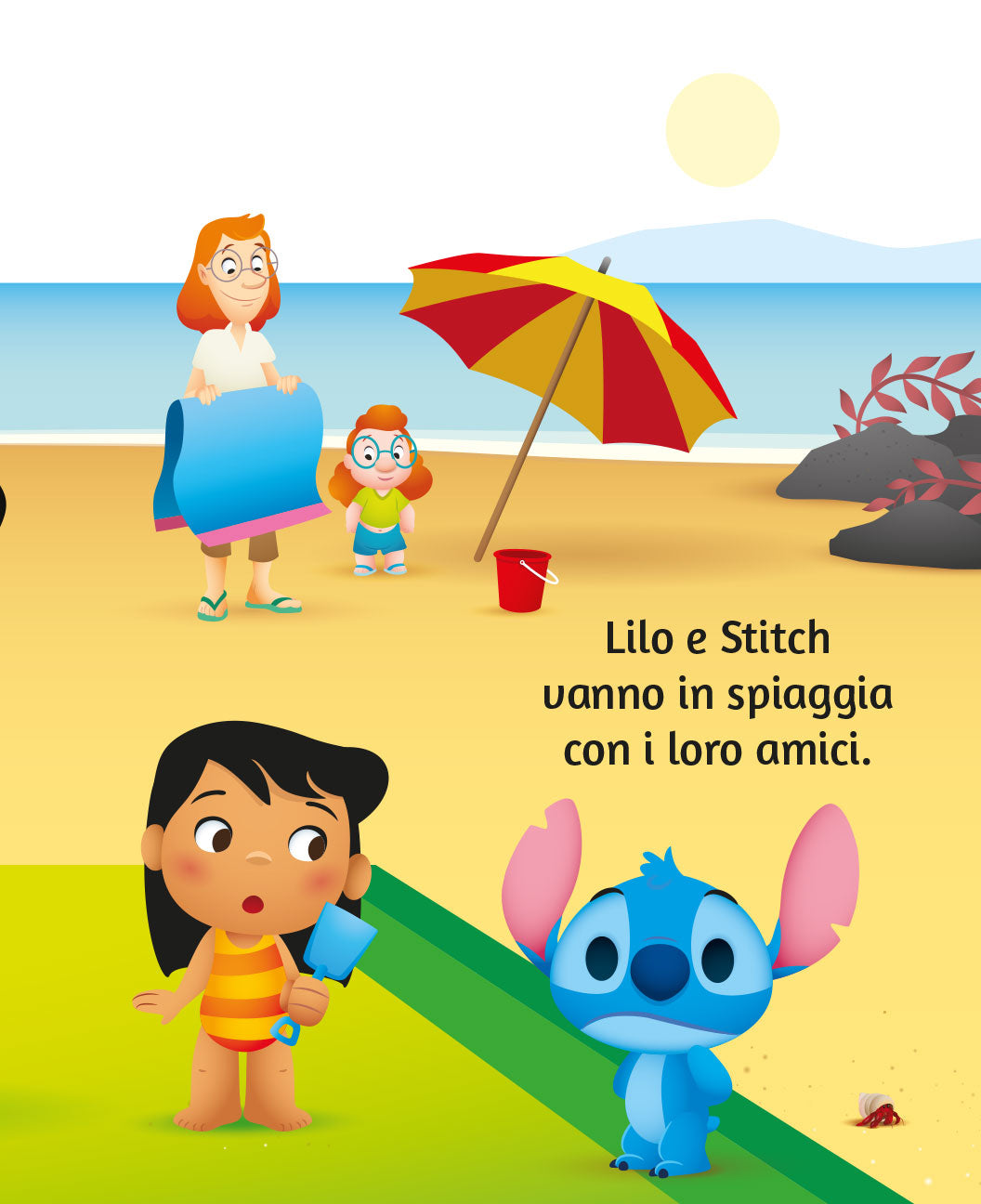 Una giornata al mare Sagomini Disney - Stitch