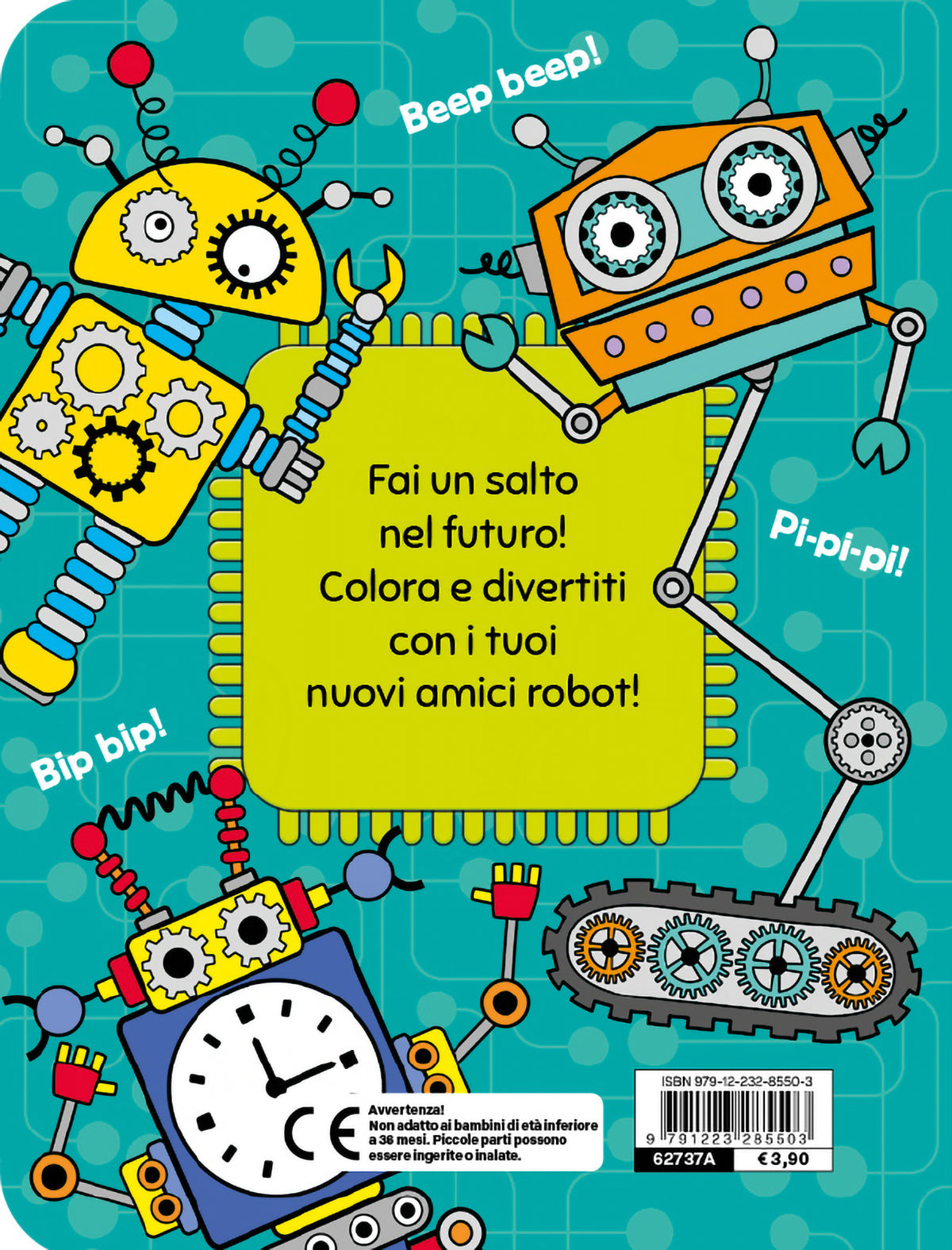 Mini color. Robot