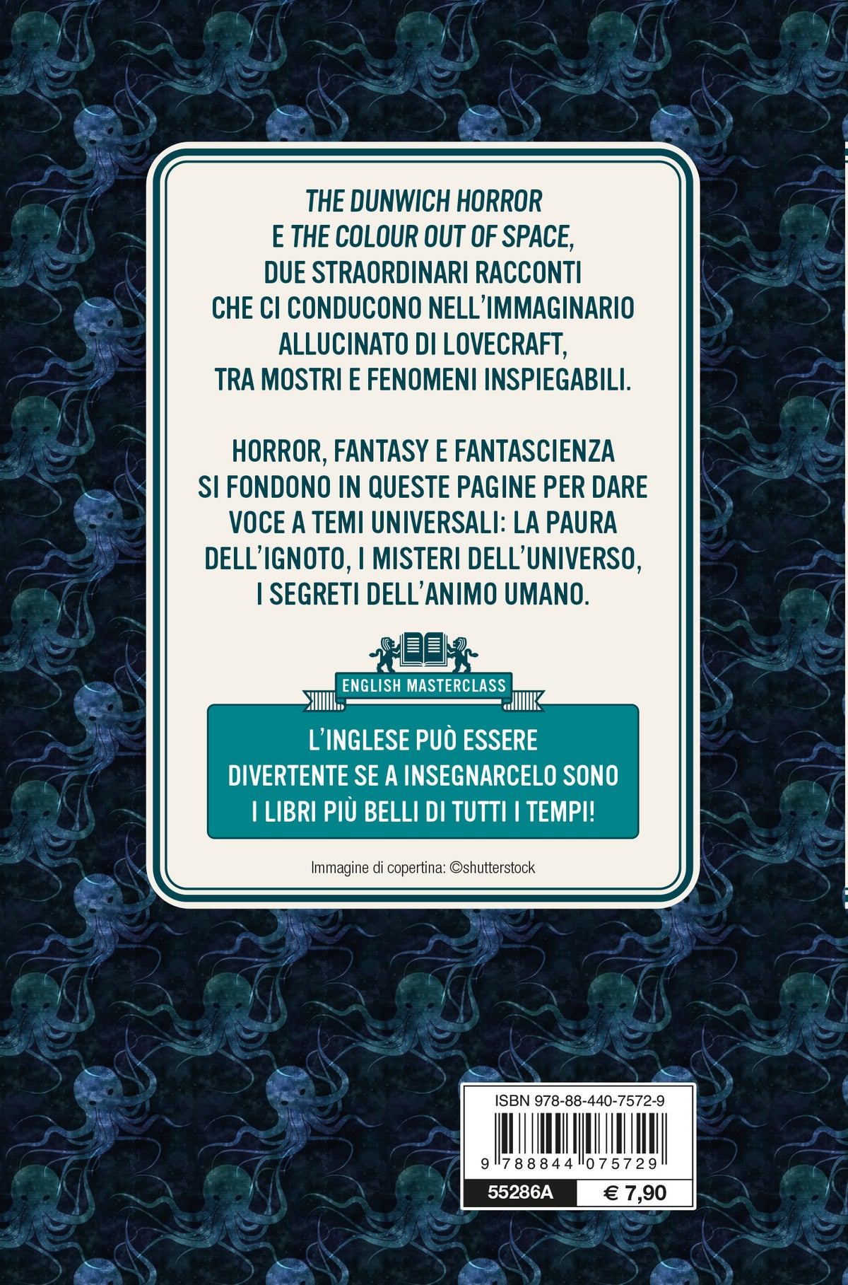 Horror Stories - Racconti dell'orrore::Con testo a fronte e note linguistiche
