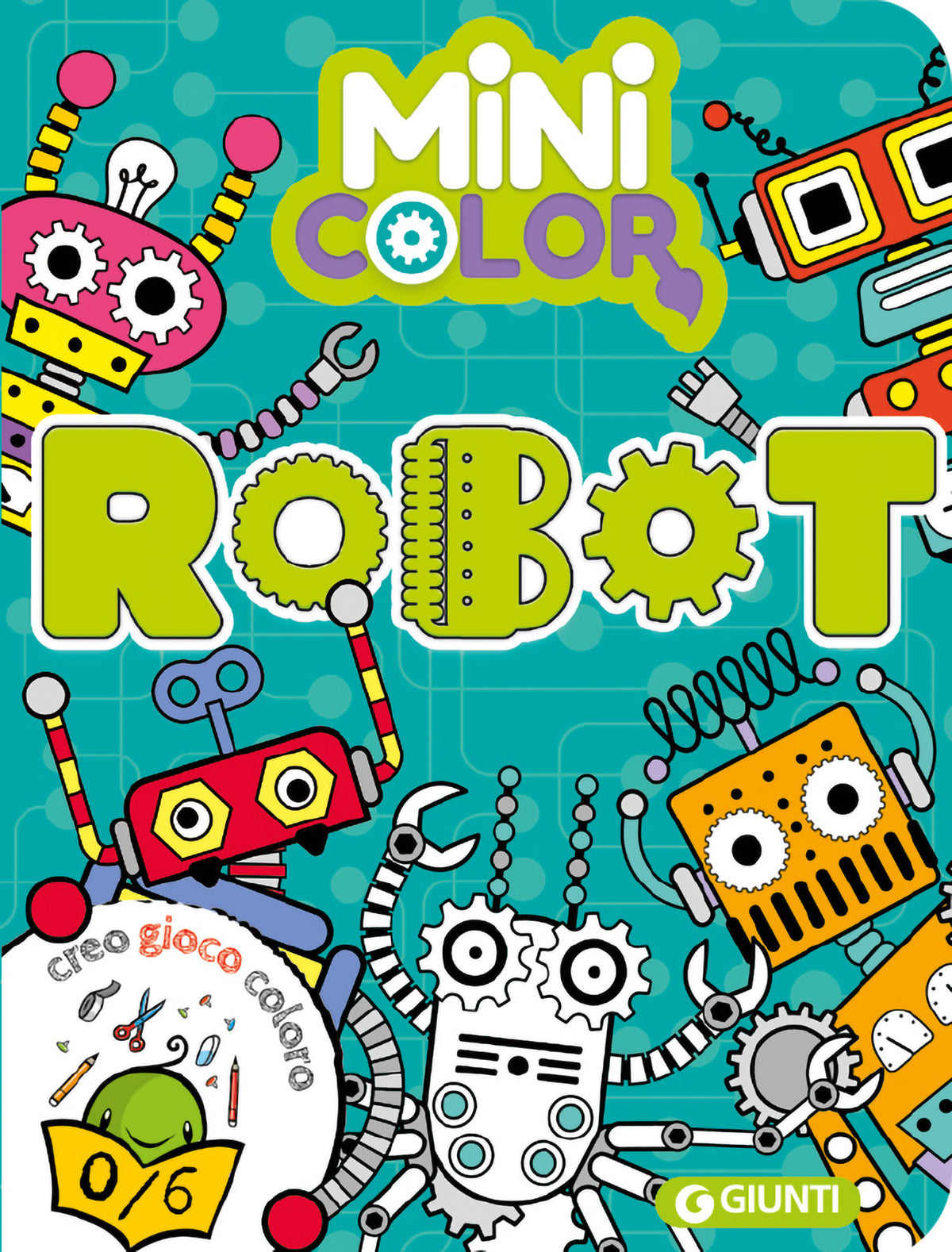 Mini color. Robot