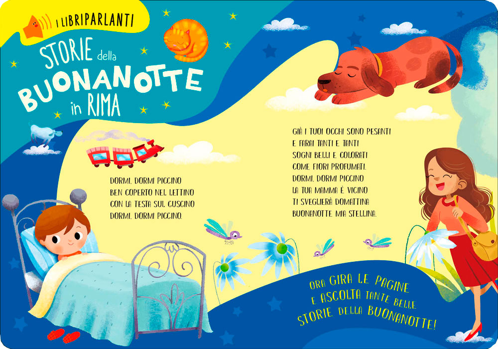 Storie della buonanotte in rima::I libri parlanti
