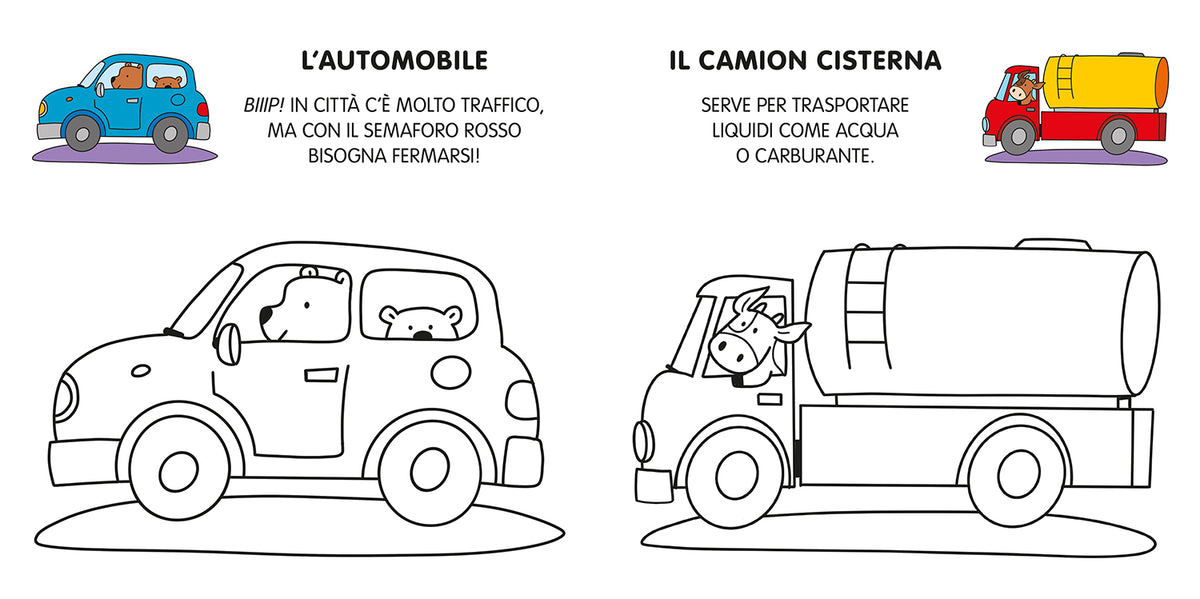 Le mie prime macchine da colorare