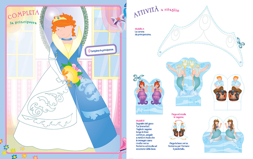 Fare e giocare con le principesse
