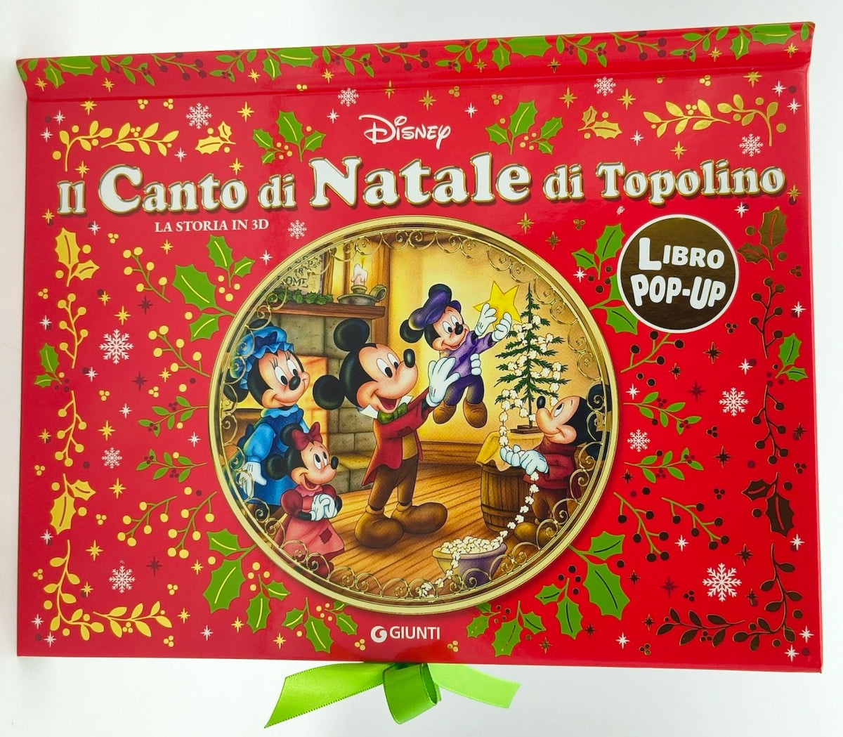 Canto di Natale di Topolino - Libro Pop-up::La storia in 3d