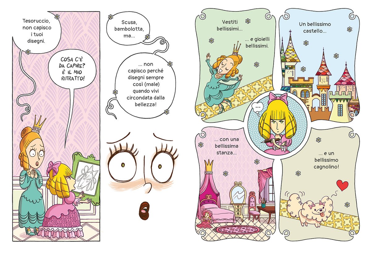 La principessa che disegnava le facce brutte