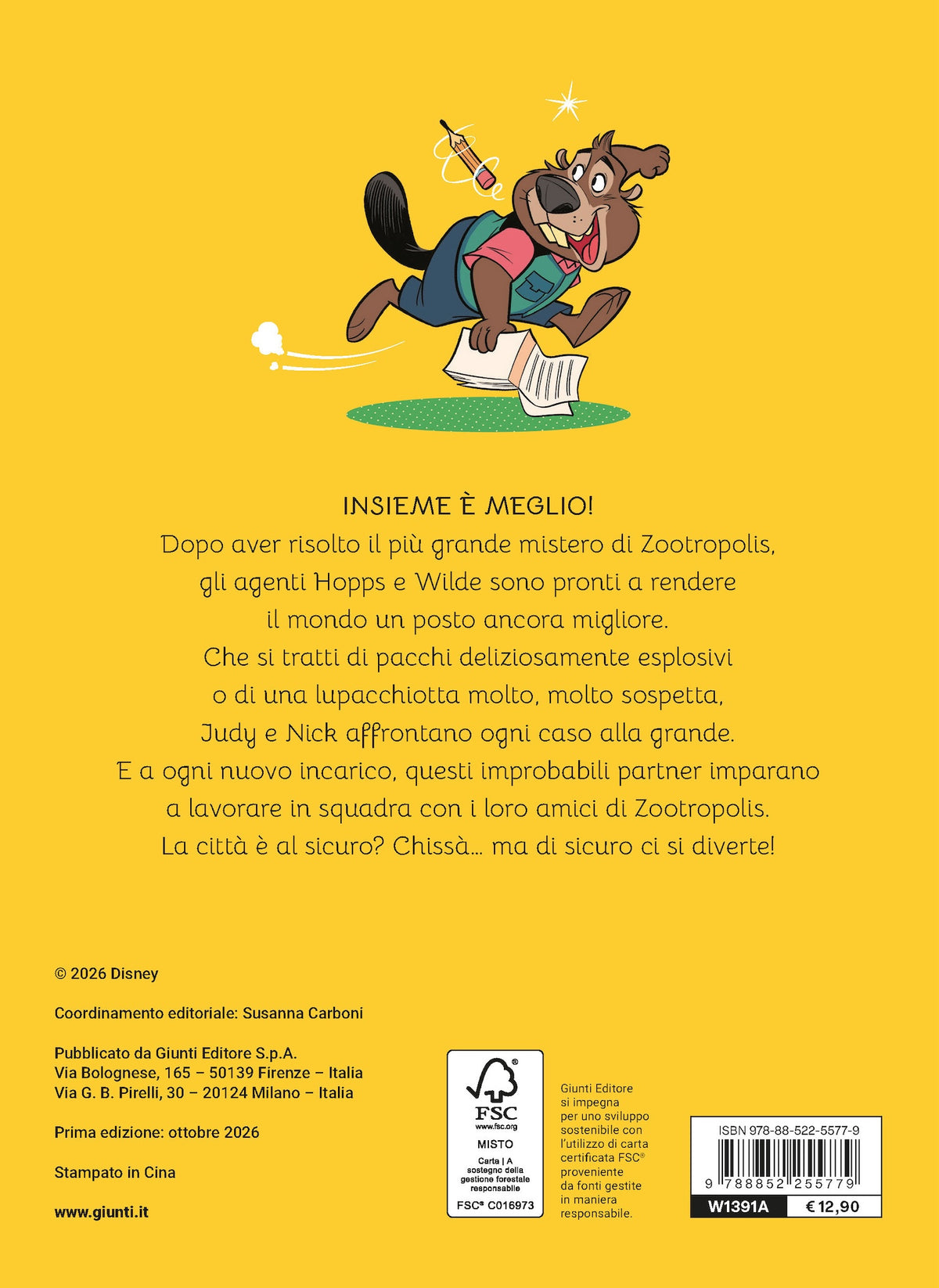 Insieme è meglio! Le nuove avventure di... Zootropolis 2. A fumetti