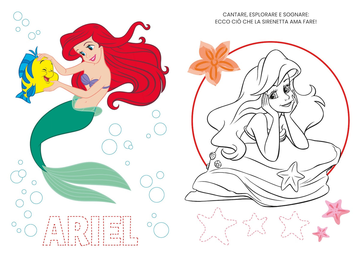 Principesse Disegna&colora Disney Princess