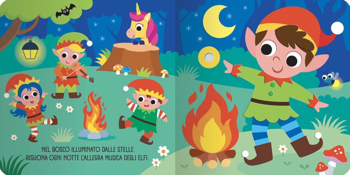 Mondi Magici::Libro tattile sonoro