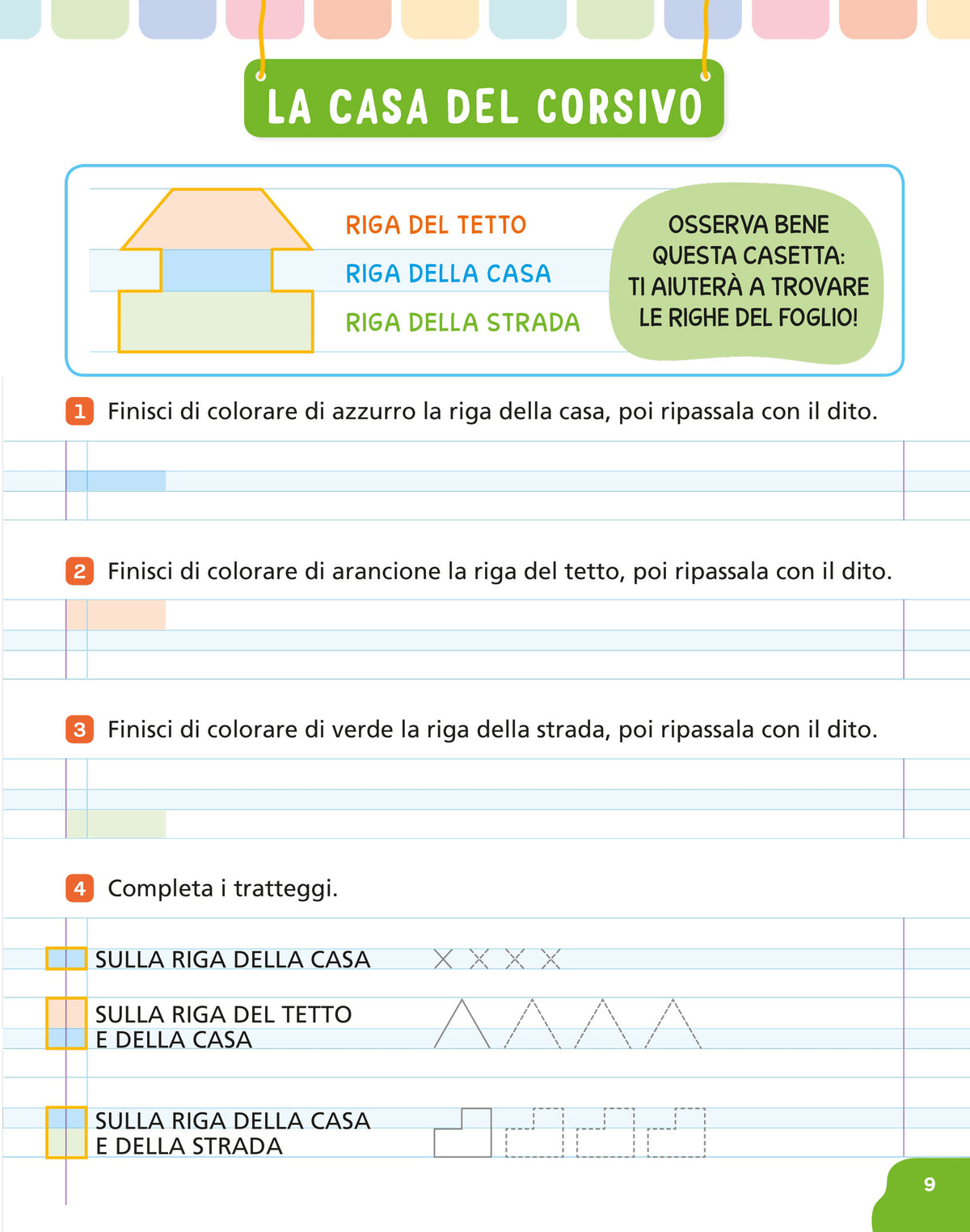 Mi esercito a scrivere in corsivo 7+