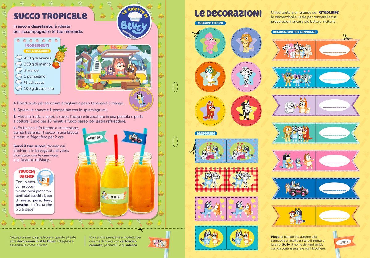 Bluey. Crea con Bluey + Set del ristorante