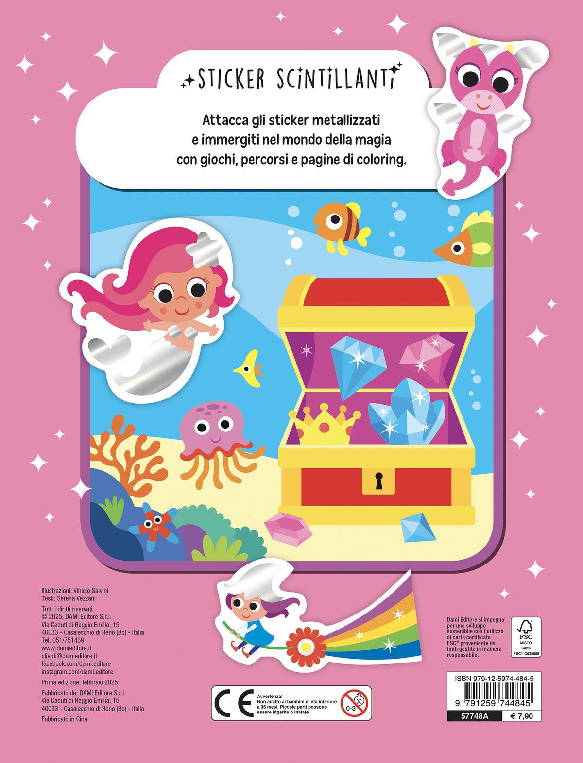 Mondi Magici::Giochi, attività divertenti e tanti sticker scintillanti