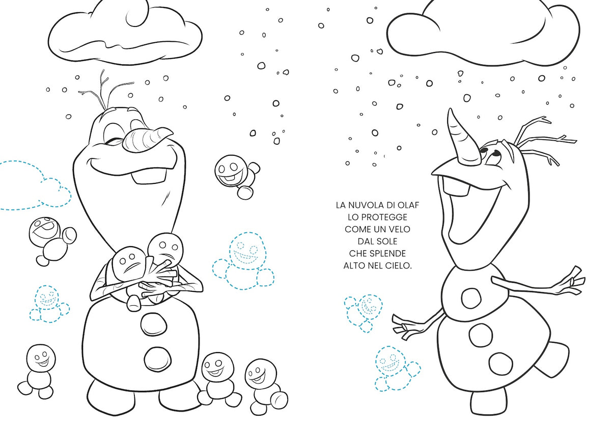 Elsa e Anna Disegna&colora Disney Frozen
