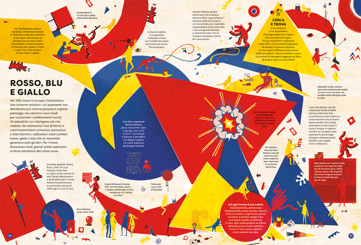 Rosso. Storia illustrata di un colore