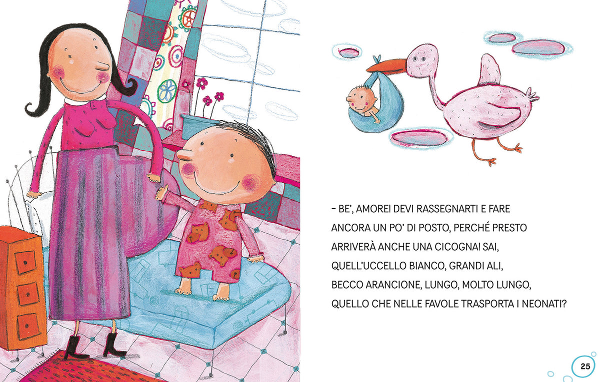 Uffa, voglio un fratellino!