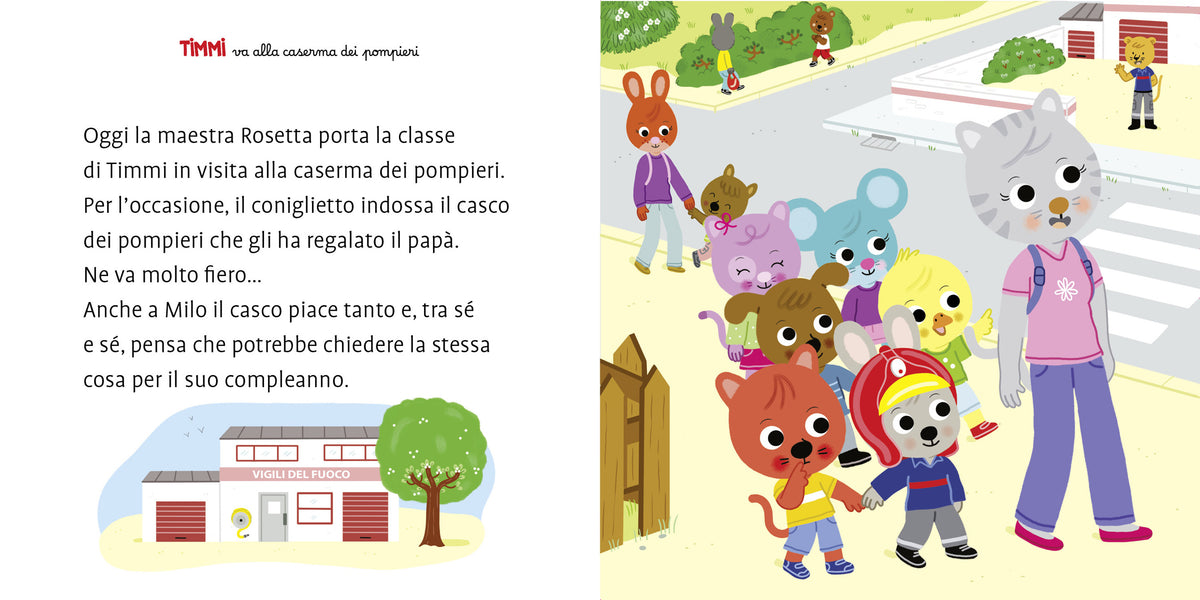 Timmi va alla caserma dei pompieri