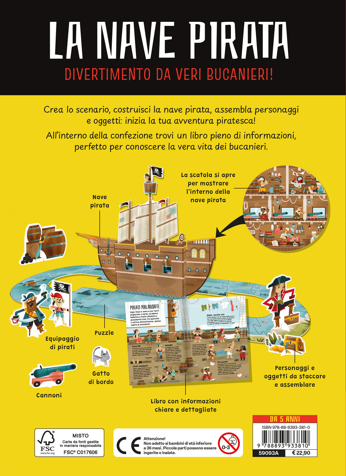La nave pirata::divertimento da veri bucanieri