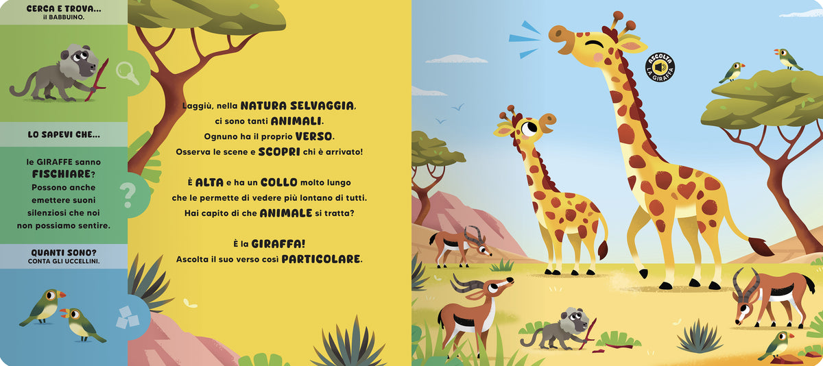 Animali::Cerca e trova, Conta, Impara
